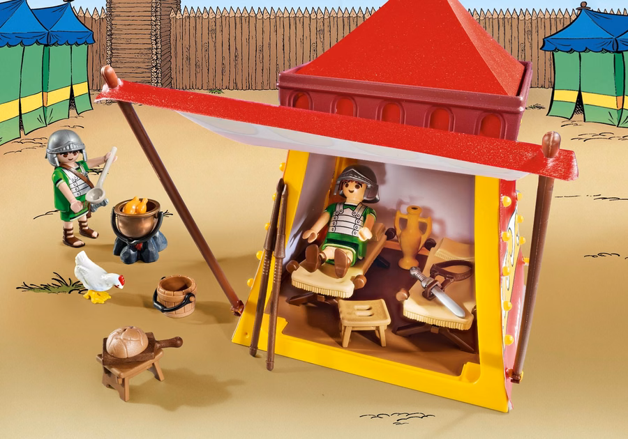 Asterix: Legionärszelt