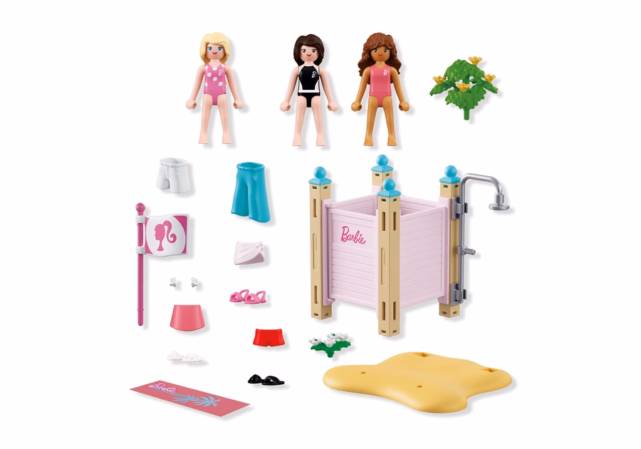 PLAYMOBIL x Barbie™ Strand-Anziehset