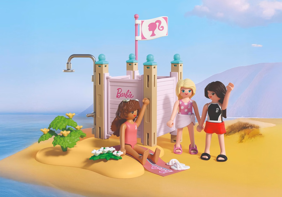 PLAYMOBIL x Barbie™ Strand-Anziehset