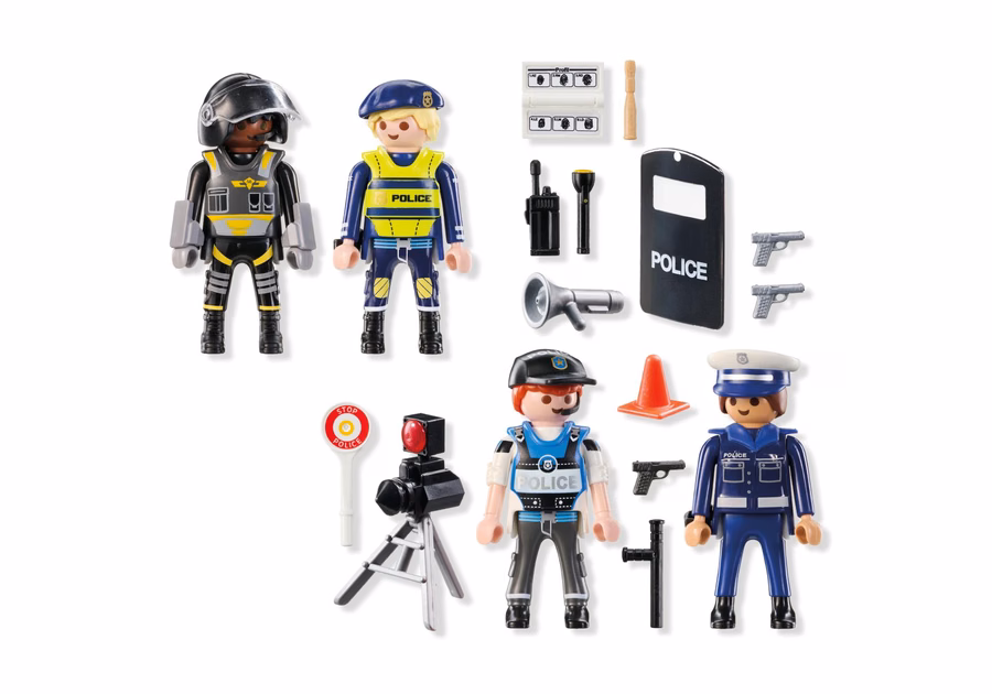 Polizeifiguren-Set