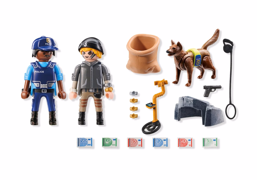 Polizeisuche mit Hund