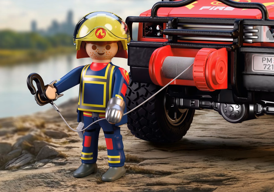 Feuerwehr-Pickup