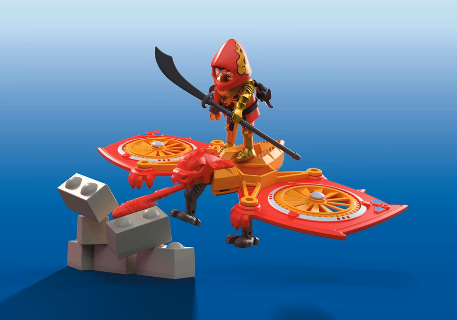 Heldendrohnenkampf gegen böse Ninjas