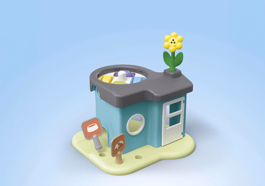 JUNIOR: Tierhaus mit Leckerli-Spender