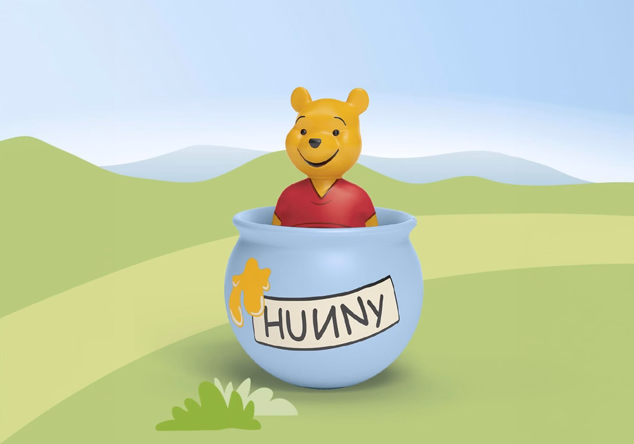 JUNIOR & Disney: Winnie Puuhs Honigtopf mit Gegengewicht