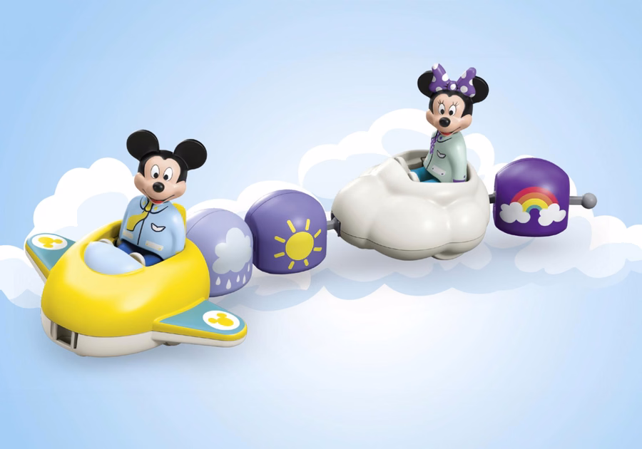 JUNIOR & Disney: Micky Maus' und Minnie Maus' Wolkenfahrt