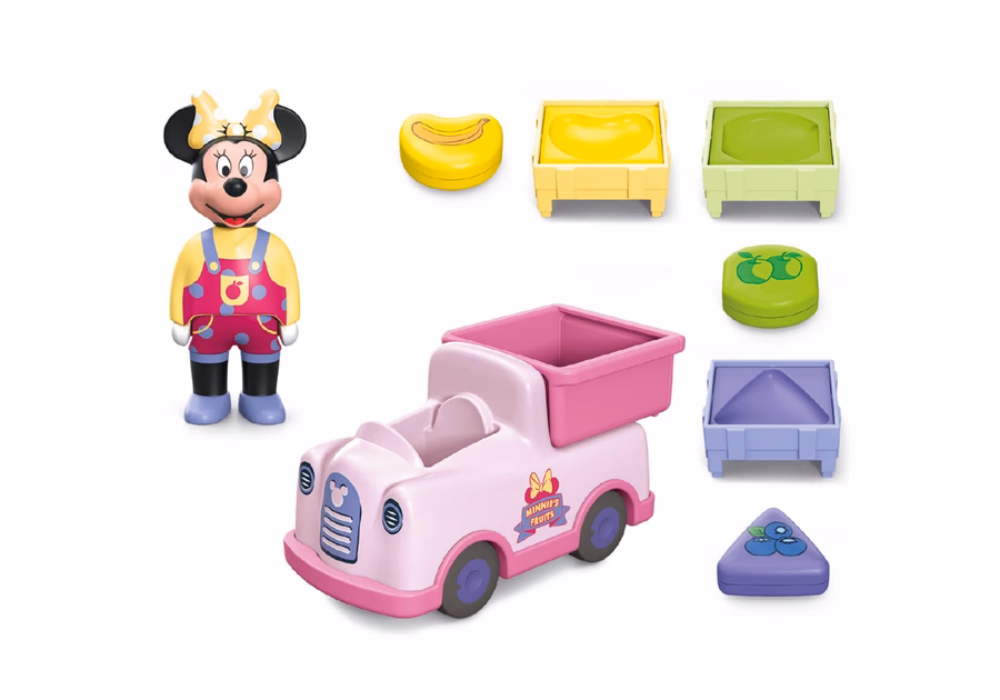 JUNIOR & Disney: Minnie Maus' Obst-Farbsortierwagen