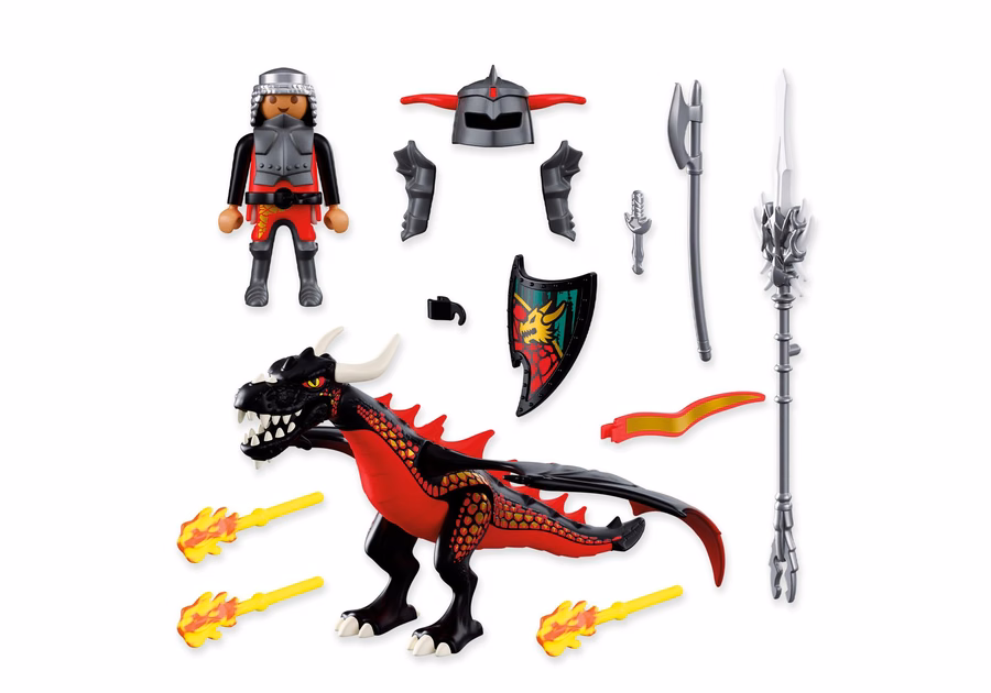 Schwarzer Drache