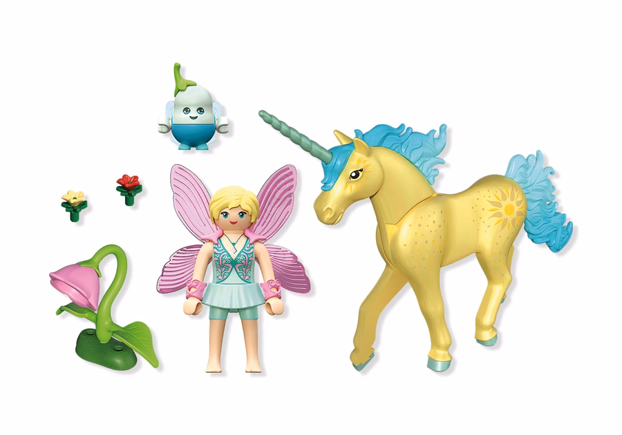 Einhorn zum Sammeln: Sunshine Blossom mit Fee