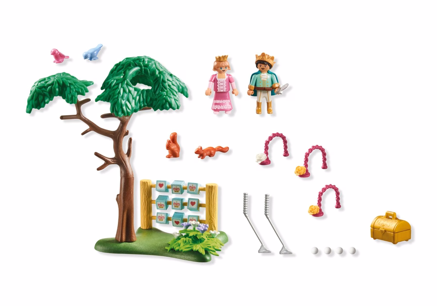 Garten mit königlichen Spielen